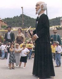 El Patilles, gegant del barri Pla�a Espanya 