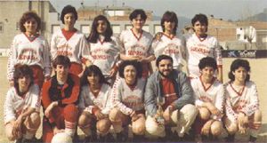 Anticc equip de futbol sala femen de Sant Vicen