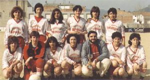 Anticc equip de futbol sala femen� de Sant Vicen�
