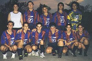 Nou equip de futbol sala femen� de Sant Vicen�