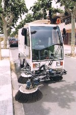 La nova mquina d'escombrar carrers