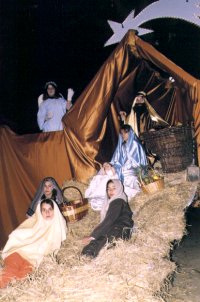 El pessebre va implicar-hi molta gent