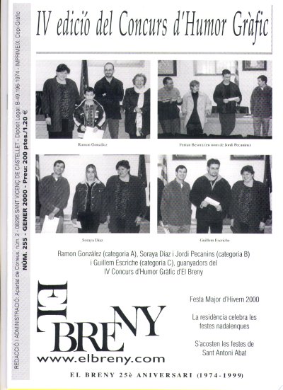 Portada d'El Breny de gener del 2000