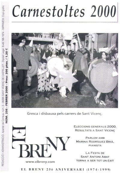 Portada d'El Breny de juny del 2000