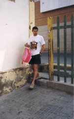 Acc�s a l�estaci� de RENFE des del passeig de Pau Casals