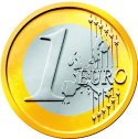 Moneda espanyola d'un euro, combina el disseny del belga Luc Luycx amb la figura del rei Joan Carles I