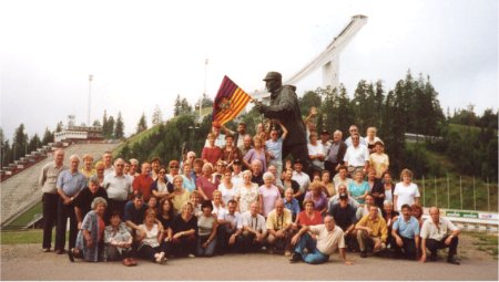 La Penya Blaugrana de Sant Vicenç de Castellet a Lillehammer