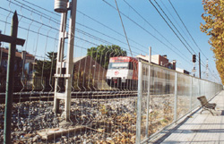 la collocaci de tanques a la via de Renfe sha reprs recentment