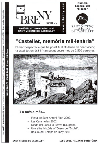 Portada d'El Breny de mar� 2002
