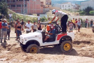 Els campions de Catalunya, Rafael Gomar�n i Andreu Motos tamb� van participar en aquesta festa