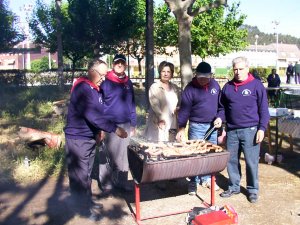 El Gremi de Carreters i Cansaladers tamb� va col�laborar en la festa preparant l�esmorzar per a tots els assistents