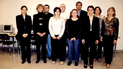 Representants de les institucions que impulsen el projecte al Bages: Consell Comarcal del Bages, Consorci del Bages Sud, IES Castellet i escola Mare de D�u del Roser de Sant Vicen� de Castellet