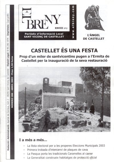Portada d'El Breny d'abril del 2003