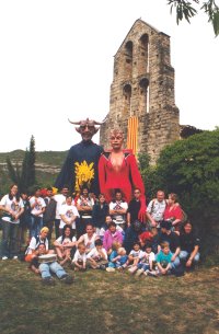 La novetat d'aquest any va ser que els Geganters, amb el Malparit i la Figaflor van arribar fins a l'ermita per animar la festa