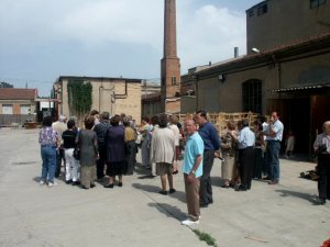 Les visites van acollir un bon nombre de p�blic. Es va ensenyar bona part de tot el complex de Can Soler