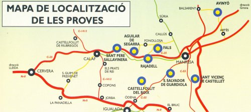 Mapa de localitzaci� de les proves de la volat