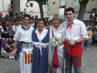 Montse Cugur� �s la n�via de Gitanes d�enguany que substitueix a la Rosa Rosell de la Coral Nou Horitz�. / JORDI LARGO