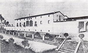 Imatge antiga de Sant Jaume. No se'n té constància de la data