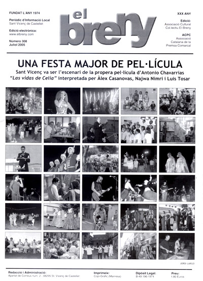 Portada d'El Breny de juliol 2005