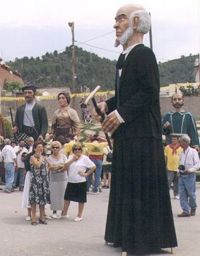 El Patilles, gegant del barri Plaa Espanya 